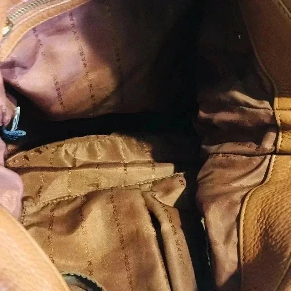 Marc by Marc Jacobs Brown/ Orange leather hobo bag - Picture 6 of 8